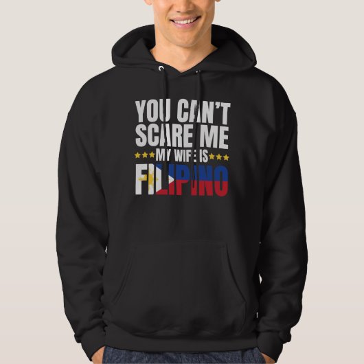 SIE KÖNNEN MIR NICHT SAGEN, MEINE EHEFRAU IST FILI HOODIE (Vorderseite)