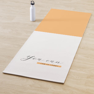 Sie können Motivierend Angebot Inspiration Yogamatte