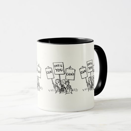 Sie können - Motivierend Angebot Tasse (VorderseiteRechts)