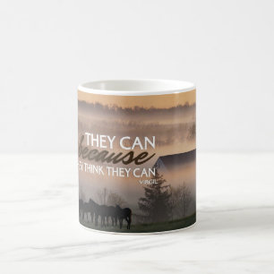 Sie können motivierend Zitat-Tasse Kaffeetasse