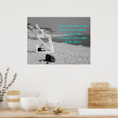 Sie können neue Ozeane nur entdecken, wenn... Poster (Küche)