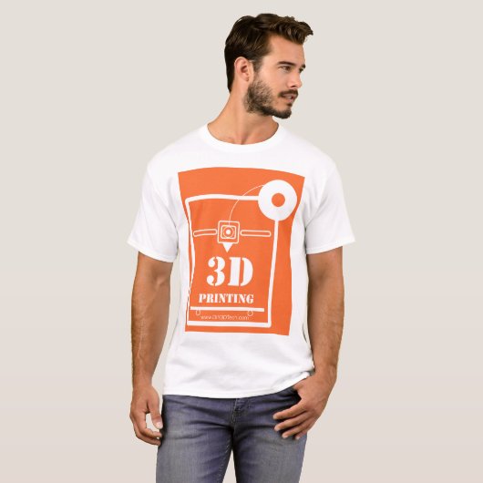 Sie können nicht Druck 3D dieses Shirt! T-Shirt (Vorne ganz)