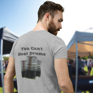 Sie können nicht schlagen Trommeln GRILLEN Smokers T-Shirt