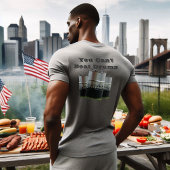 Sie können nicht schlagen Trommeln GRILLEN Smokers T-Shirt