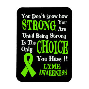 Sie können nicht starkes… Lyme Magnet
