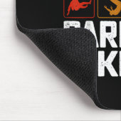 Sie können nie genug Parkour Qualifikationen Trace Mousepad (Ecke)