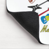 Sie können nie zu viele Gitarren haben - farbenfro Mousepad (Ecke)