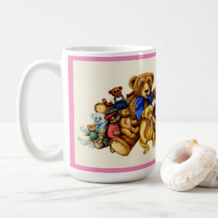 Sie können nie zu viele Teddybären TASSE rosa habe