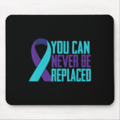 Sie können niemals Suizidbewusstsein psychisch ers Mousepad (Vorne)