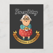Sie können Oma Cookies nicht verweigern Postkarte (Vorderseite)