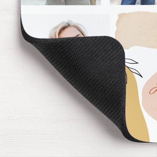 Sie können positive Bestätigung 4 FotoCollage Mousepad (Ecke)