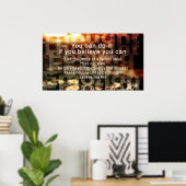 Sie können Poster (Heimbüro)