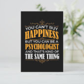 Sie können Psychologe sein RSVP Karte (Stehend Vorderseite)