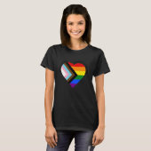 Sie können sich mit meiner LGBTQ Regenbogenflagge T-Shirt (Vorne ganz)