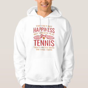 Sie Können Tennis Spielen Hoodie