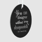 Sie können widersprechen, ohne dass es sich um ein ornament (Vorderseite)