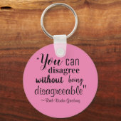 Sie können widersprechen, ohne dass es sich um ein schlüsselanhänger (Vorderseite)