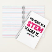 Sie könnten ein Lehrer-Notebook sein Notizblock (Innen)