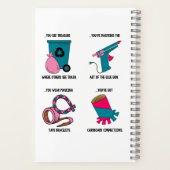 Sie könnten ein Lehrer-Notebook sein Notizblock (Rückseite)