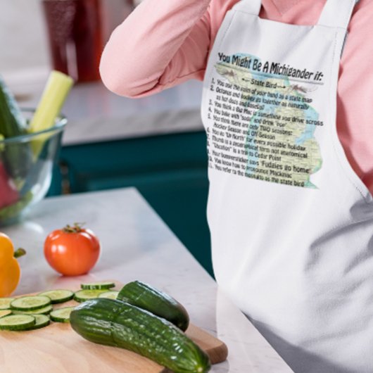 Sie könnten ein Michigander sein, wenn Kinderschürze