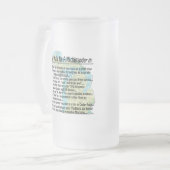 Sie könnten ein Michigander sein, wenn Mattglas Bierglas (Vorderseite Links)