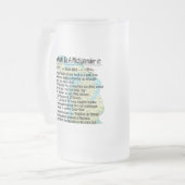 Sie könnten ein Michigander sein, wenn Mattglas Bierglas (Vorderseite Links)