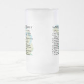 Sie könnten ein Michigander sein, wenn Mattglas Bierglas (Mittel)