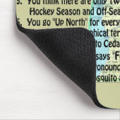Sie könnten ein Michigander sein, wenn Mousepad (Ecke)