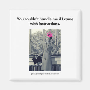 Sie konnten mich nicht behandeln… magnet