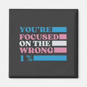 Sie konzentrieren sich auf die falschen 1% LGBT Tr Magnet