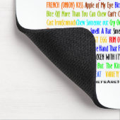 SIE KULINARISCHES IDIOM MOUSEPAD (Ecke)