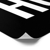 Sie kündigen oder Behalten gehen - Erfolg Motivier Poster (Ecke)