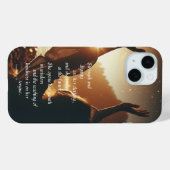 Sie lächelt im Fall des Future Phone Case-Mate iPhone Hülle (Rückseite (Horizontal))