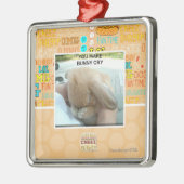 Sie lassen Häschen schreien Ornament Aus Metall (Links)