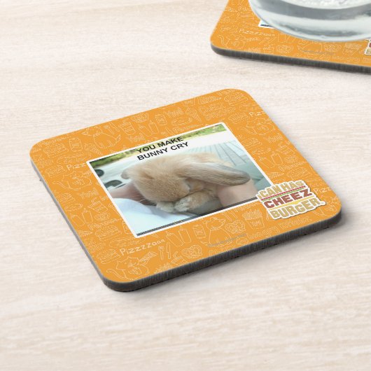 Sie lassen Häschen schreien Untersetzer (Linke Seite)