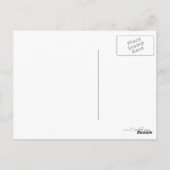 Sie lassen mich lächeln - Froschkarte - Maßgeschne Postkarte (Rückseite)