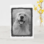 Sie lassen mich lächeln! karte (Gelbe Blume)