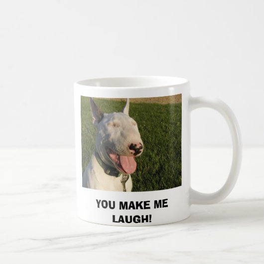 SIE LASSEN MICH LACHEN! KAFFEETASSE (Rechts)