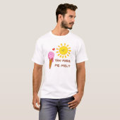 Sie lassen mich schmelzen - Eis und Sonne T-Shirt (Vorne ganz)