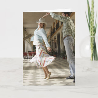 Sie lassen mich wie Tanzen mich fühlen Feiertagskarte