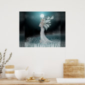 Sie läuft auf Wasser 2 - Fantasy Print Poster (Küche)