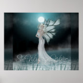 Sie läuft auf Wasser 2 - Fantasy Print Poster (Vorne)