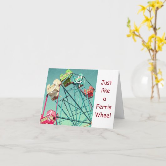 ***SIE*** LEBEN JEDEN TAG KARTE (Gelbe Blume)