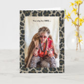 Sie leben nur einmal, März zu Ihrem eigenen Schlag Karte (Gelbe Blume)