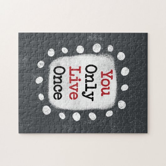 Sie leben nur einmal YOLO Jigsaw Puzzle (Horizontal)