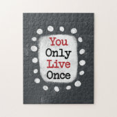 Sie leben nur einmal YOLO Jigsaw Puzzle (Vertikal)