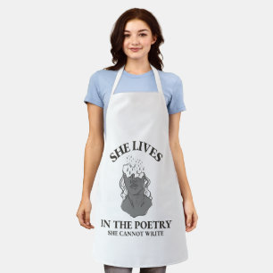 SIE LEBT IN DER POETRY, DIE SIE NICHT SCHREIBEN KA SCHÜRZE