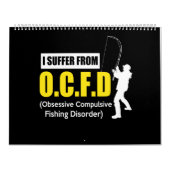 Sie leidet unter zwanghaftem Fischfang Kalender (Titelbild)