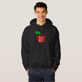 Sie lernen heute Lehrer Pride Apple Hoodie (Vorne ganz)