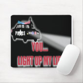 Sie leuchten meinem Leben Mousepad (Mit Mouse)